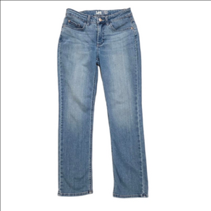 Women's Lee Blue Straight Leg Mid Rise Jeans Size 4